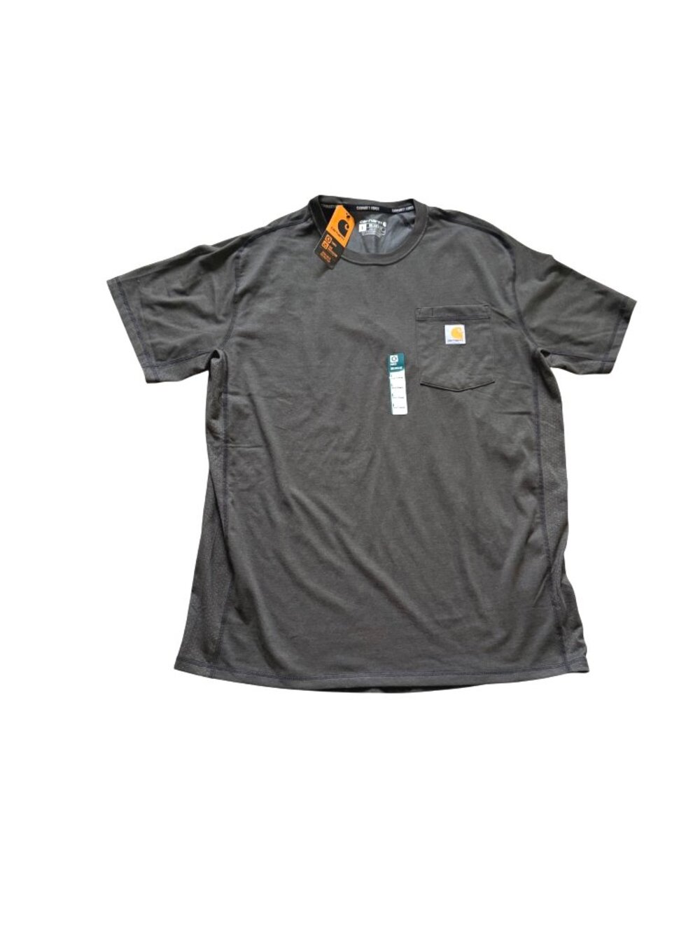 Carhartt Men's Short Sleeve Top L Relaxed Fit Sun Protection Workday Ready NEW